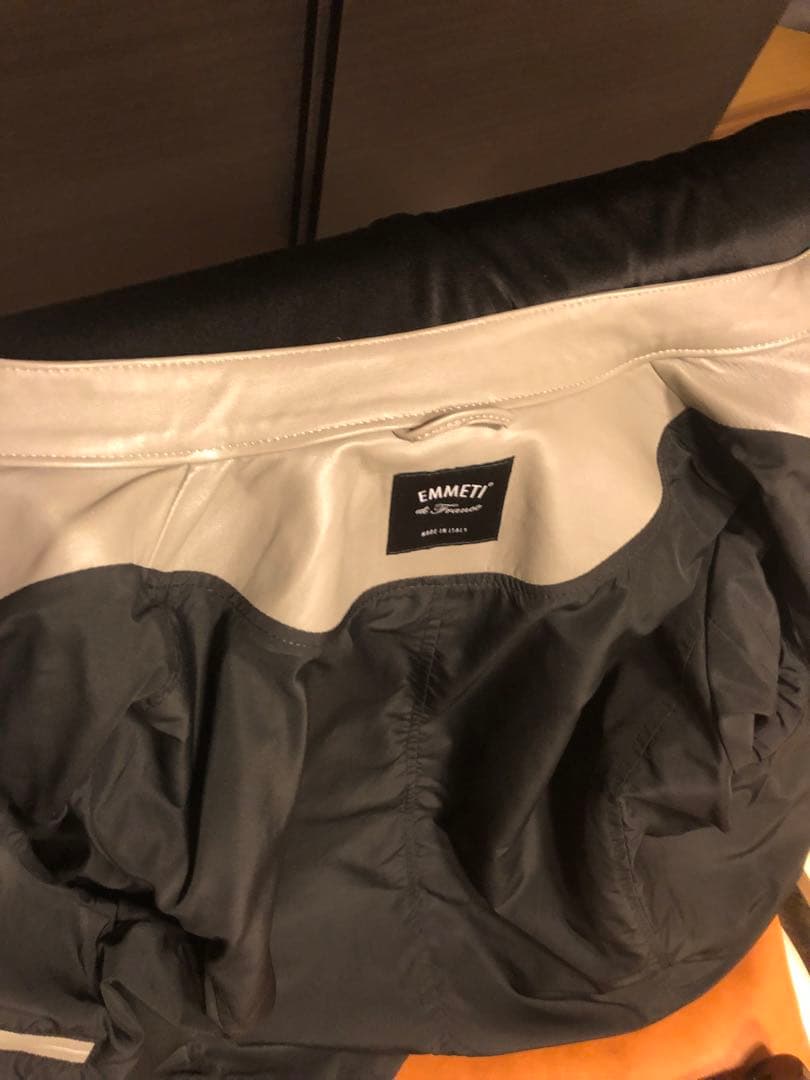 美品　EMMETI エンメティ シングルライダースGIAPPONE-078