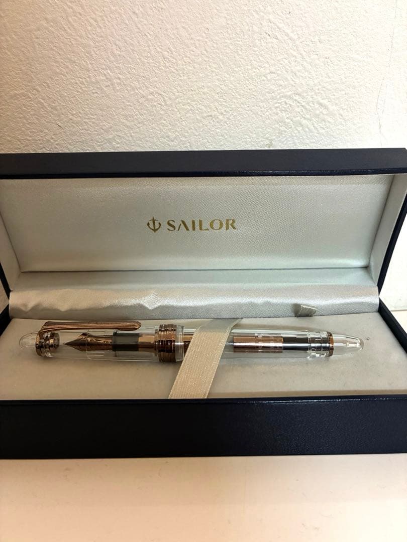 セーラー万年筆 長刀研ぎ ナガサワ限定 プロスケ アンティークゴールド