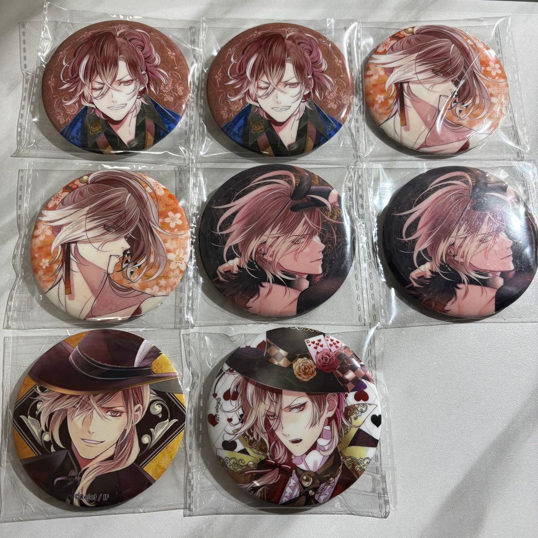 無神ユーマ　まとめ売り　74点　ディアラバ ポラ風ラメカード　缶バッジ