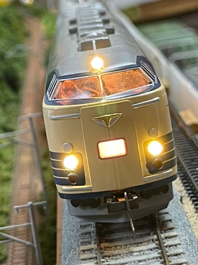 KTM 581系HO＋おまけ機関車4両＋更におまけ1両