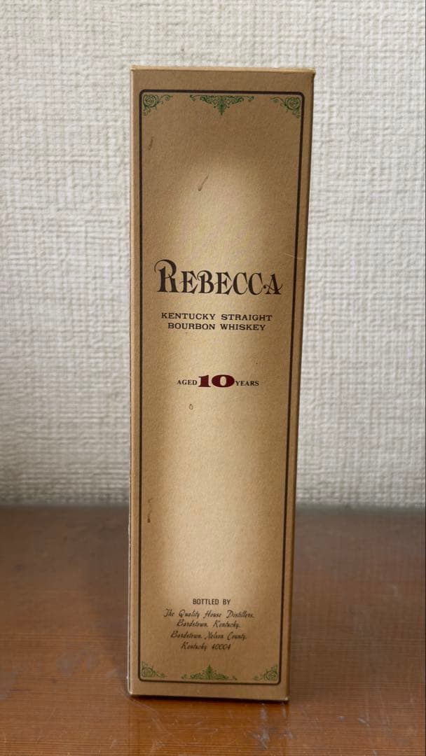 Rebecca 10年熟成 バーボンウイスキー　終売品❗️