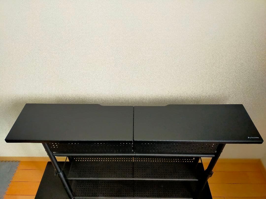 Bauhutte バウヒュッテ エクステンションデスク BHC-1200H-BK