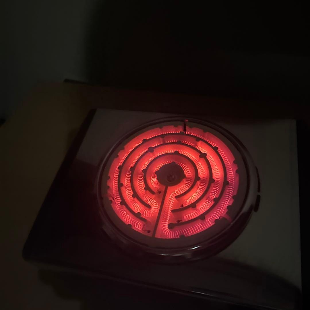 電気コンロ ステンレススチール 300W/600W KB-2