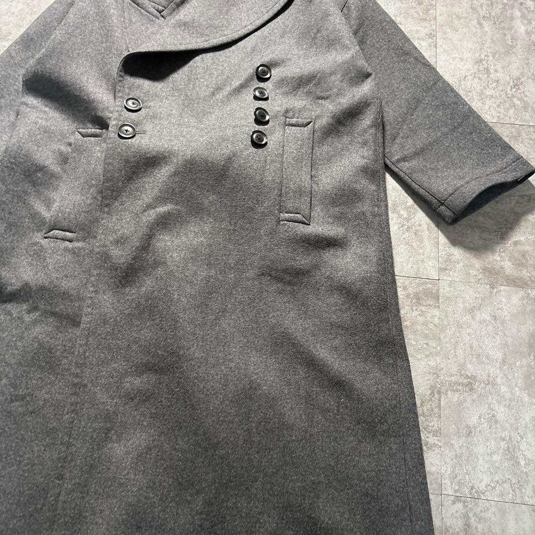 SHAREEF 16aw ウール カシミヤ ダブルフェイス ロング コート