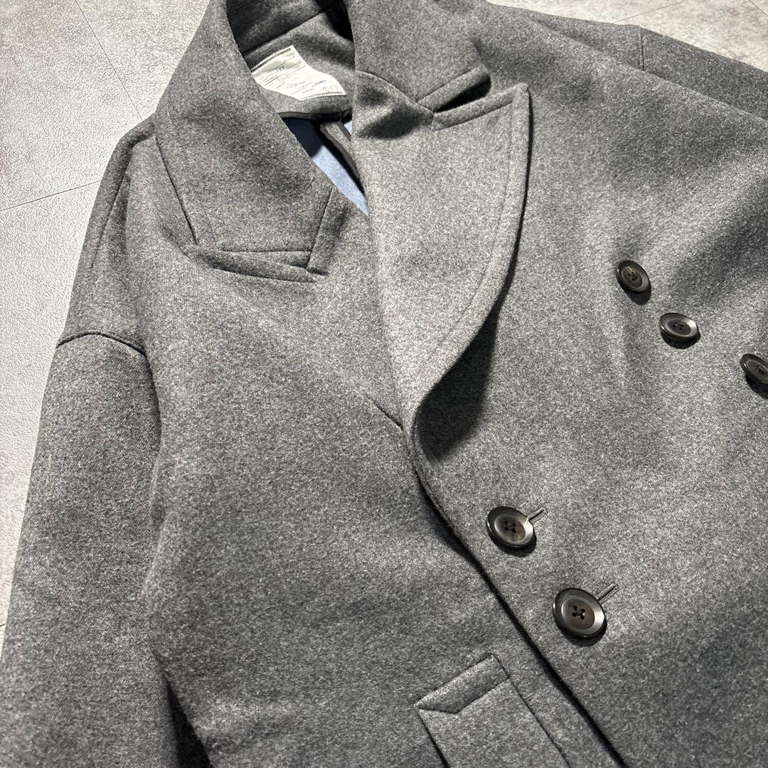 SHAREEF 16aw ウール カシミヤ ダブルフェイス ロング コート