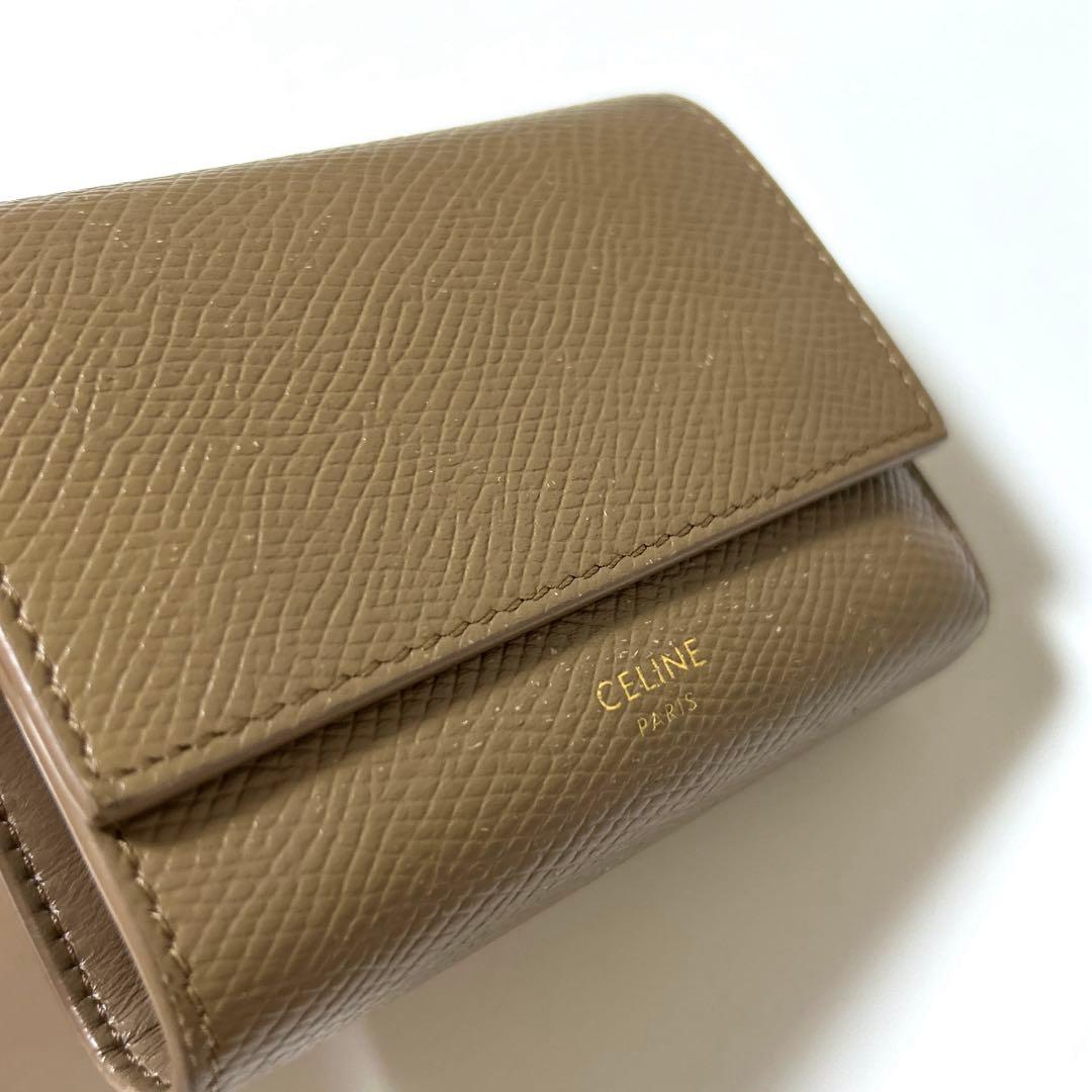 【お値下げ】CELINE セリーヌ スモールトリフォールドウォレット
