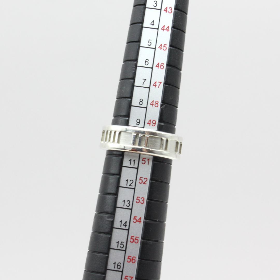 美品 Tiffany&Co. ティファニー アトラス シルバー リング指輪10号