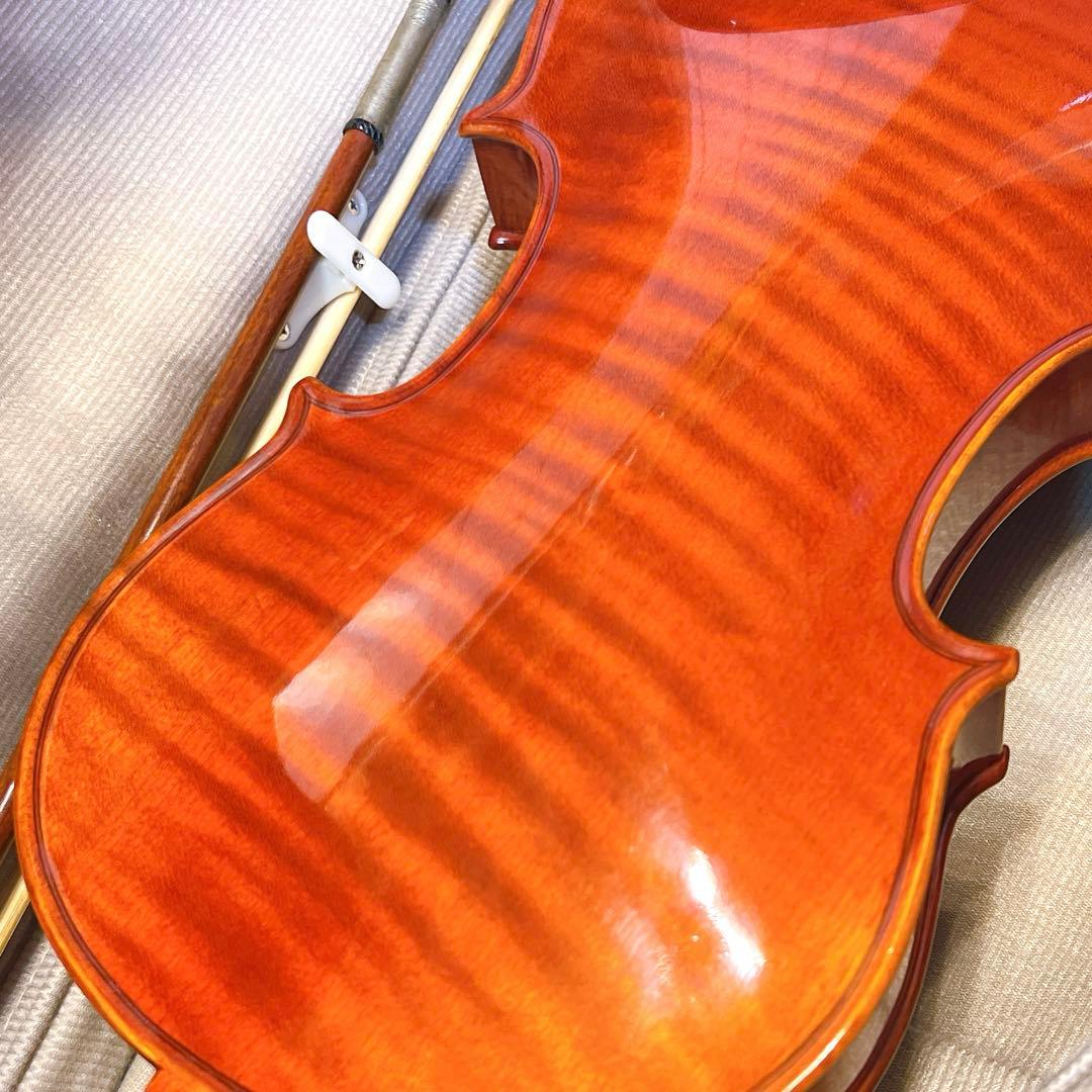 【極美品】SUZUKI NO.540 4/4 バイオリン　1973年　スズキ虎杢