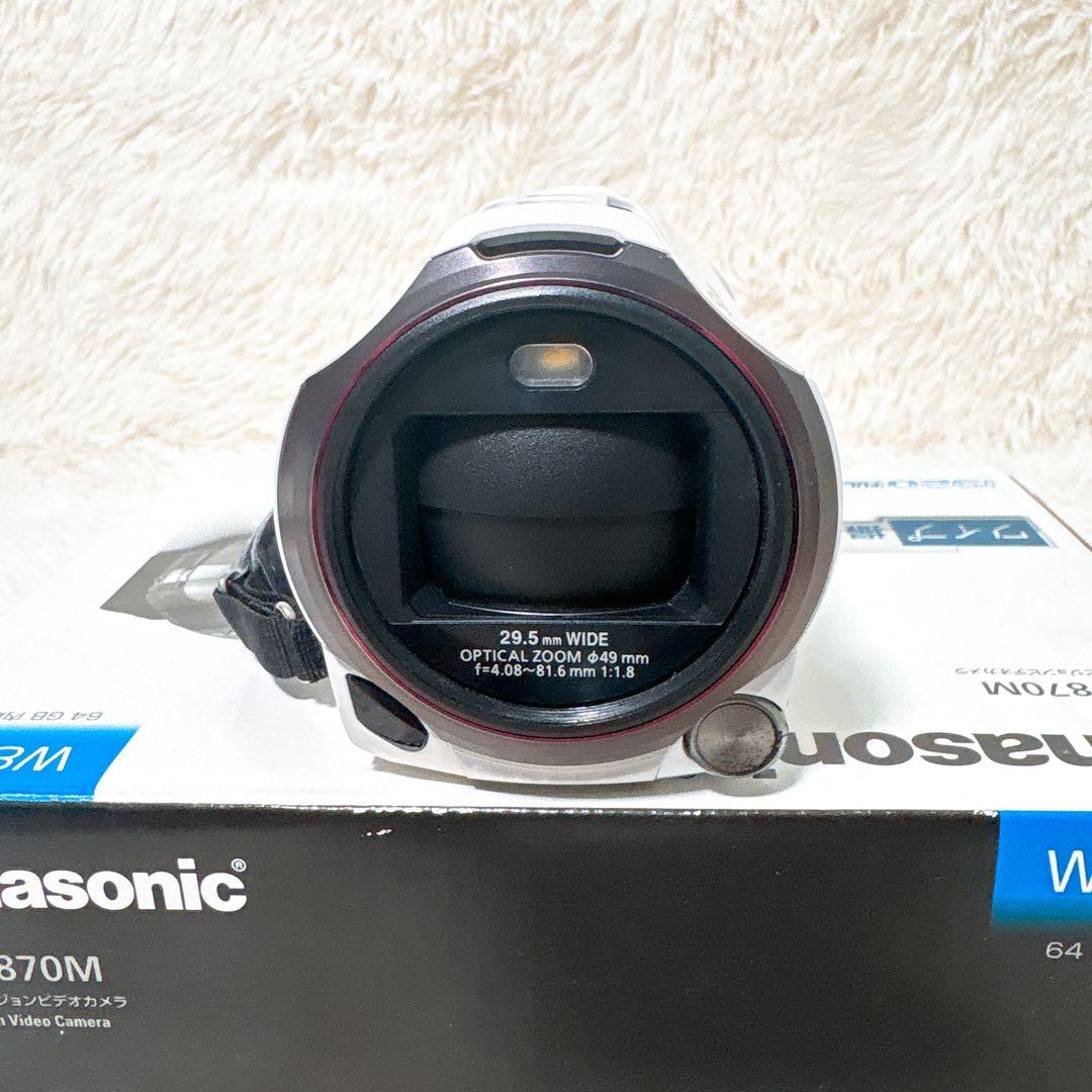 ✨美品✨ パナソニック デジタルハイビジョン ビデオカメラ HC-W870M