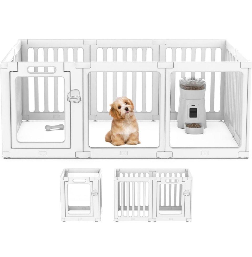 犬用サークル ホワイト。新品　未使用です