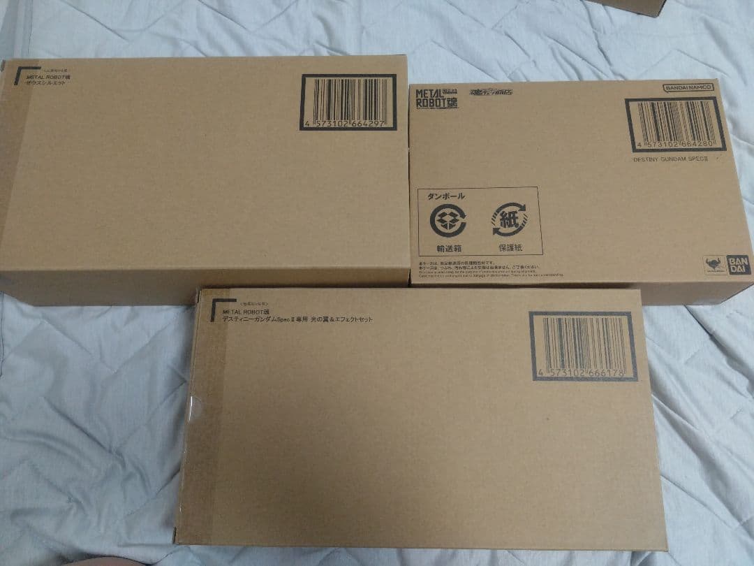 メタルロボット魂　デスティニーガンダムspec2 ゼウスシルエット　光の翼セット