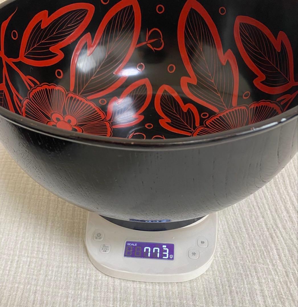 吉野塗　吉野絵　喰籠 大鉢