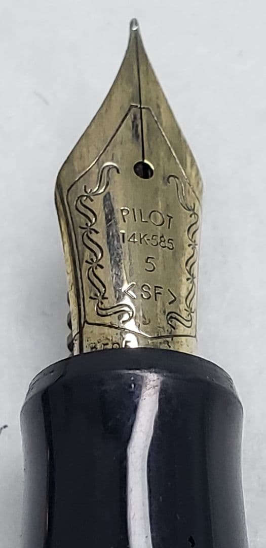 PILOT万年筆　カスタム74 14K-585 SF 細字・軟