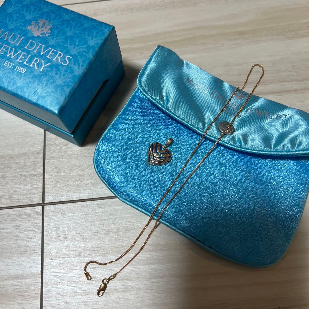MAUI DIVERS JEWELRY ハート型ペンダント