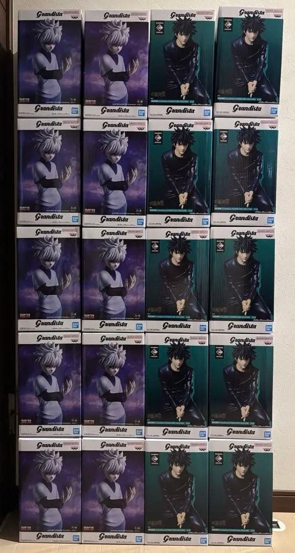 【新品未開封】Grandista フィギュア　まとめ売り　キルア　伏黒恵　20体