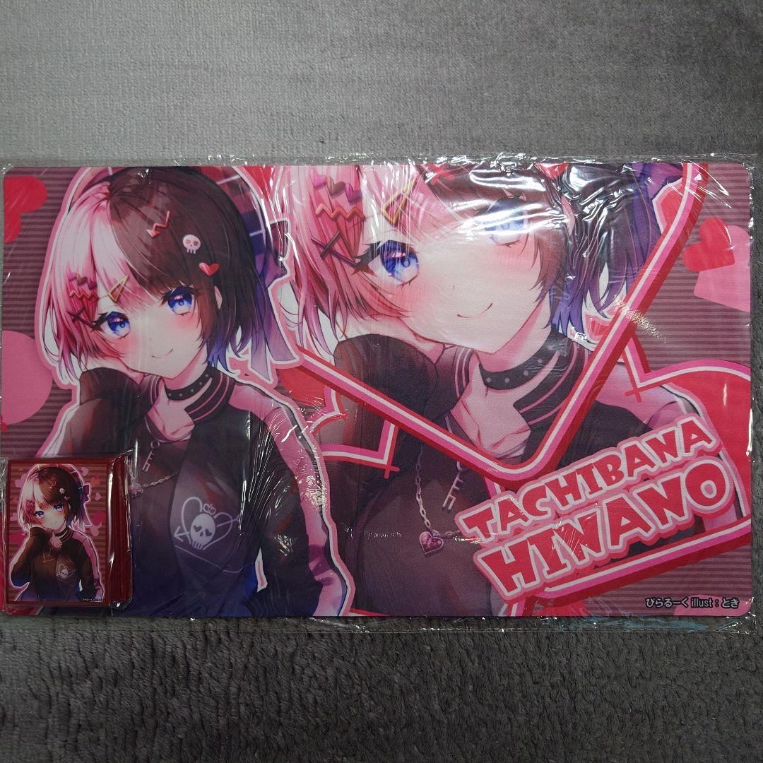 α2 ぶいすぽっ！ジャージ&帽子&チョーカー 橘ひなの スリーブ&プレイマット