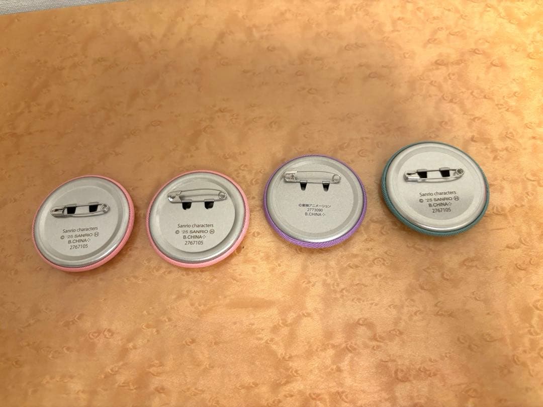 サンリオ　おジャ魔女ドレミ　バッチ　刺繍