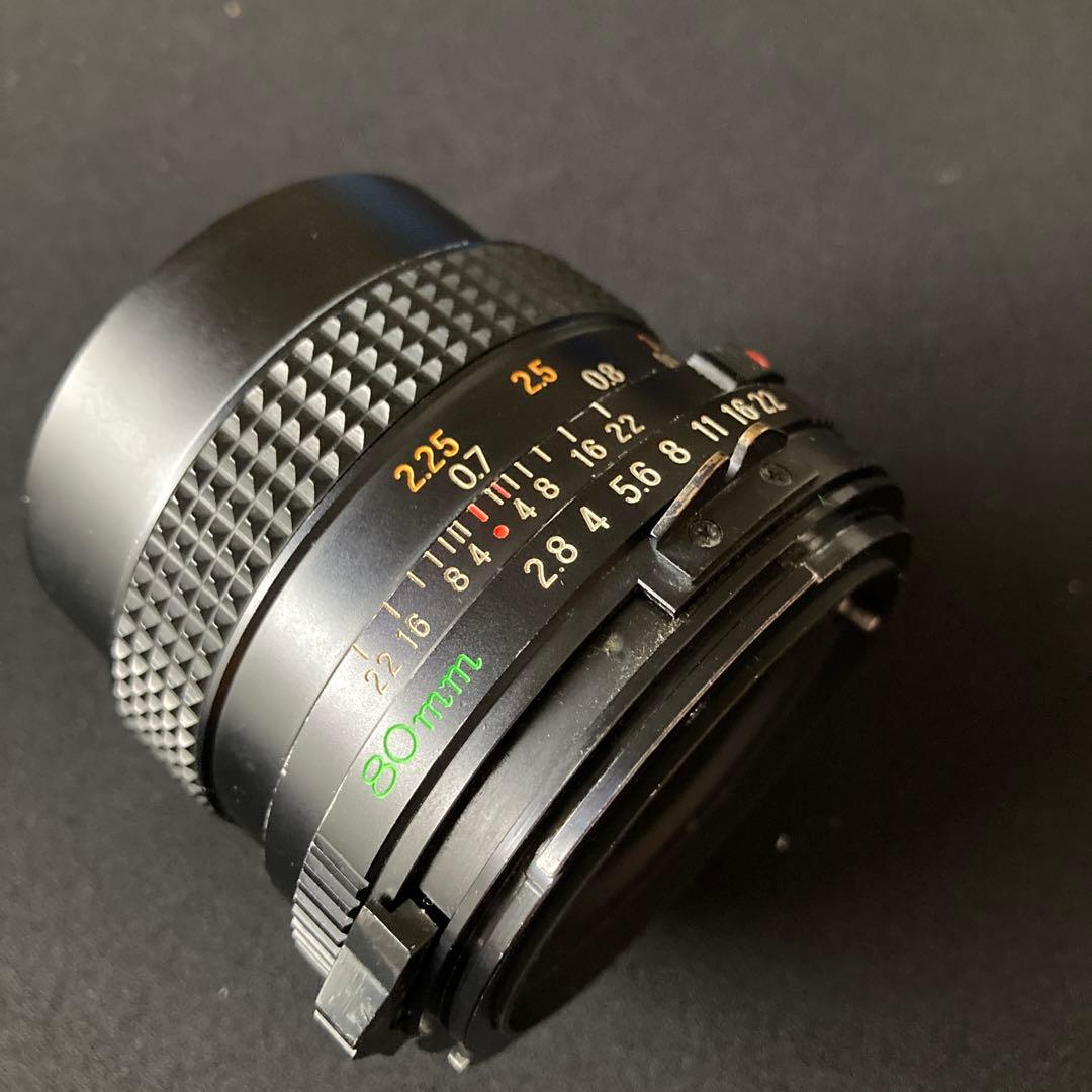 MAMIYA Sekor C 80mm f/2.8 レンズ