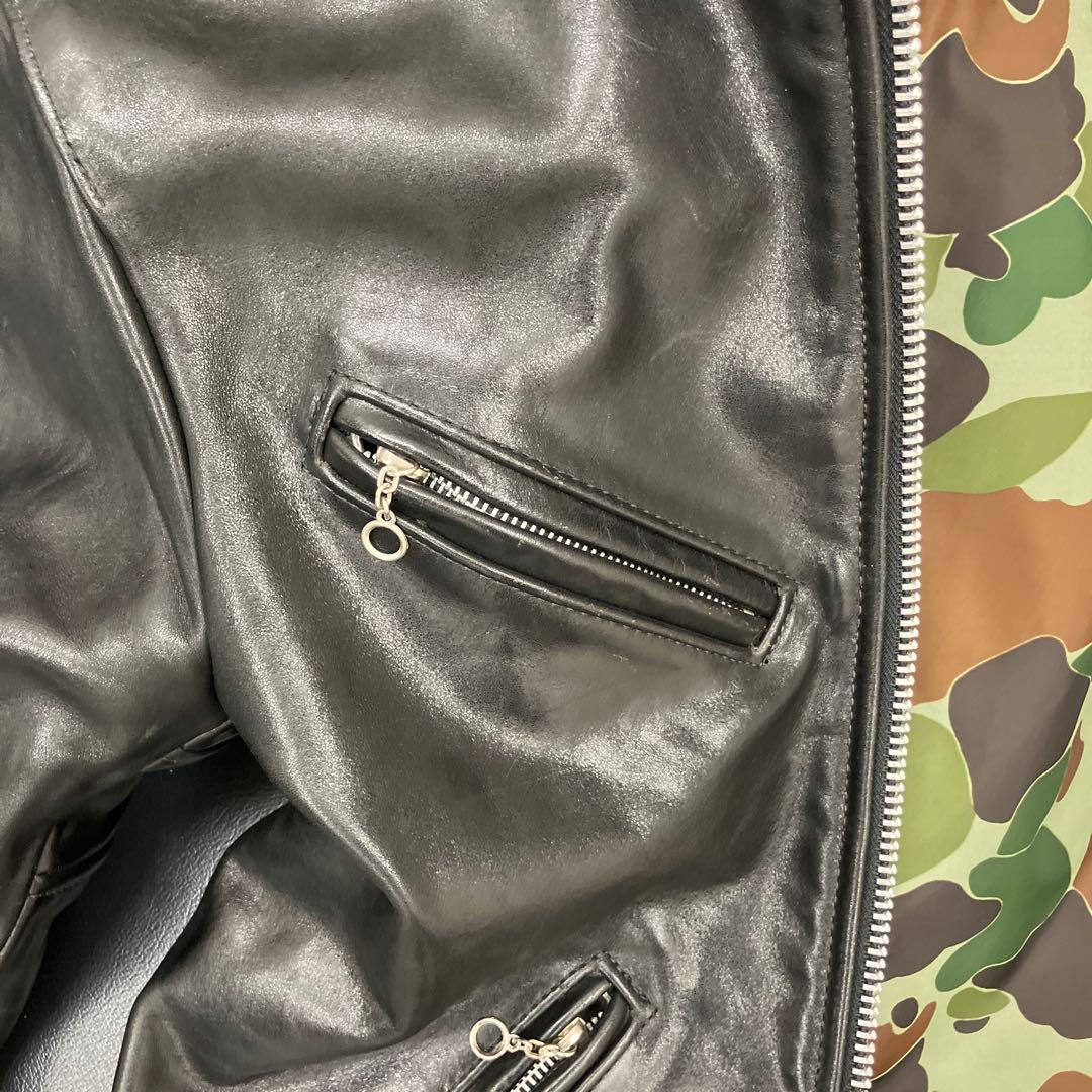 コムデギャルソン　ジュンヤワタナベ　マン バンソン　レザージャケット