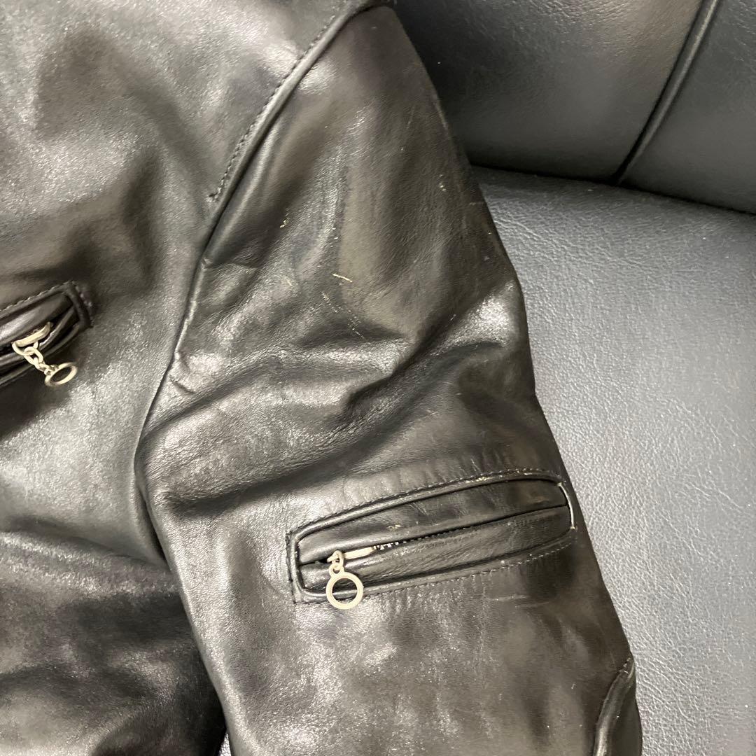 コムデギャルソン　ジュンヤワタナベ　マン バンソン　レザージャケット