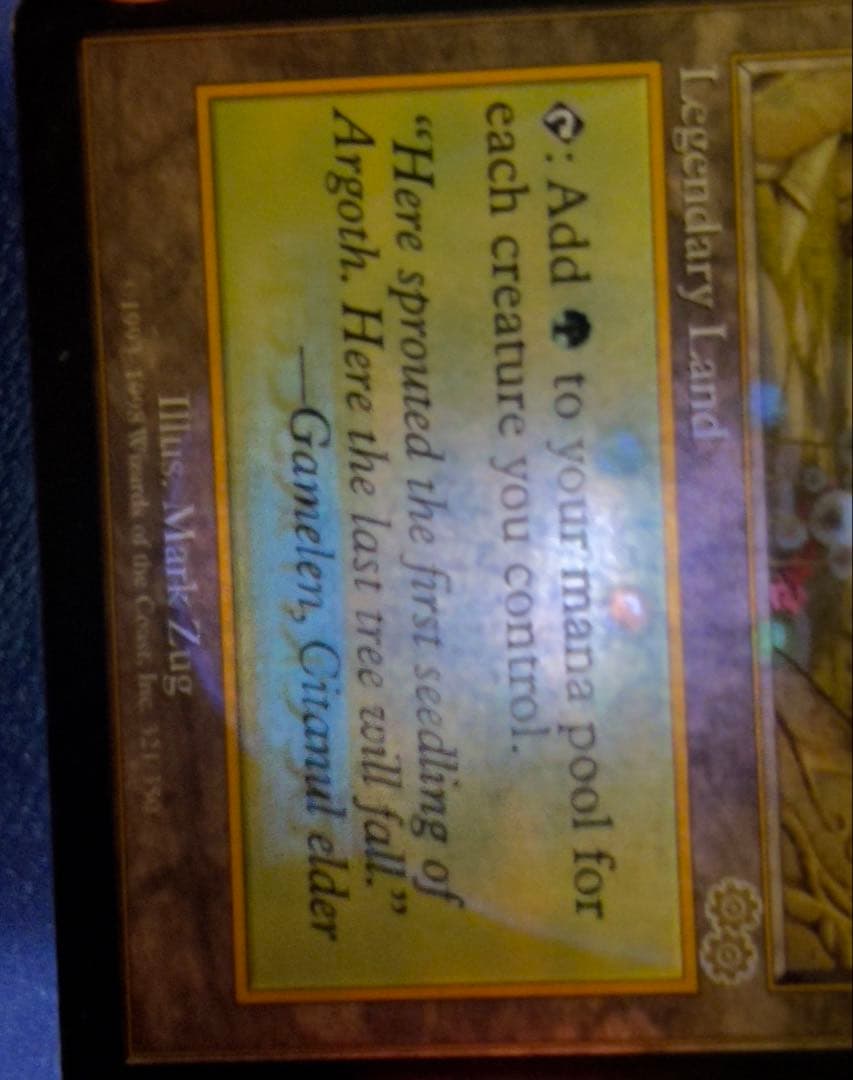 MTG ガイアの揺籃の地 英語版Gaea's Cradleマジックザギャザリング