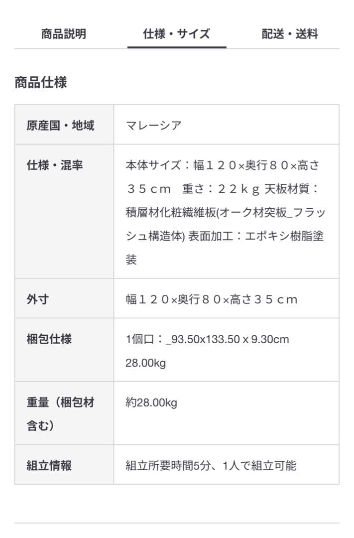 まゆゆ　無印良品　長方形こたつＭＪ‐ＫＴ２‐Ｎ