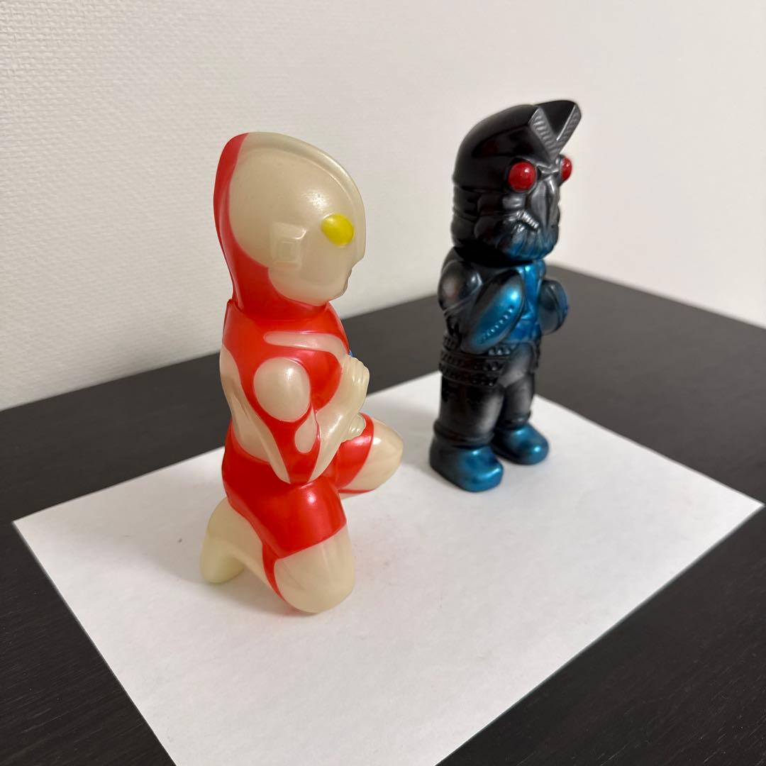 ゆ*ー様 U.S.TOYS ウルトラマン　バンタン星人　フィギュアセット