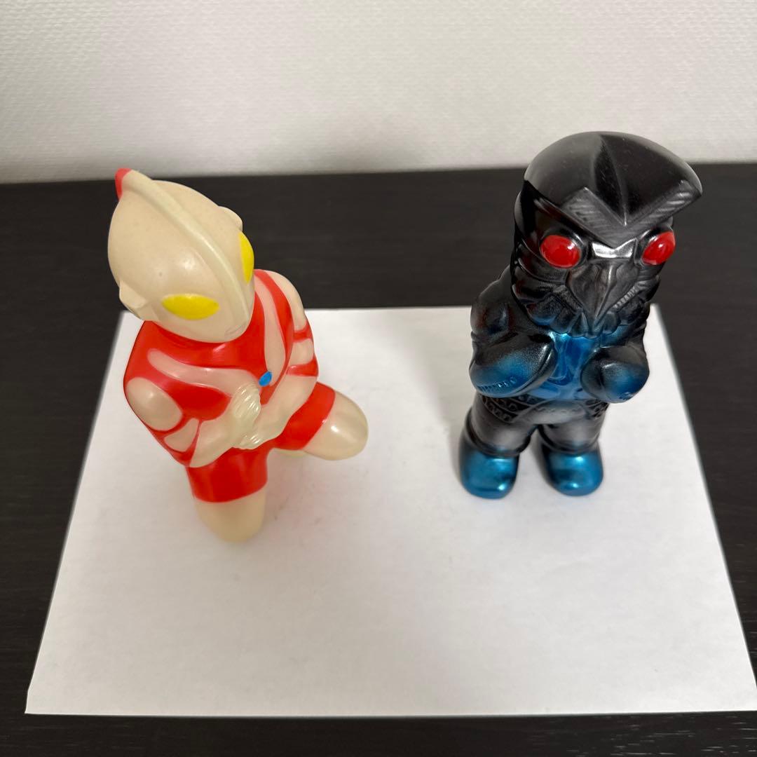 ゆ*ー様 U.S.TOYS ウルトラマン　バンタン星人　フィギュアセット