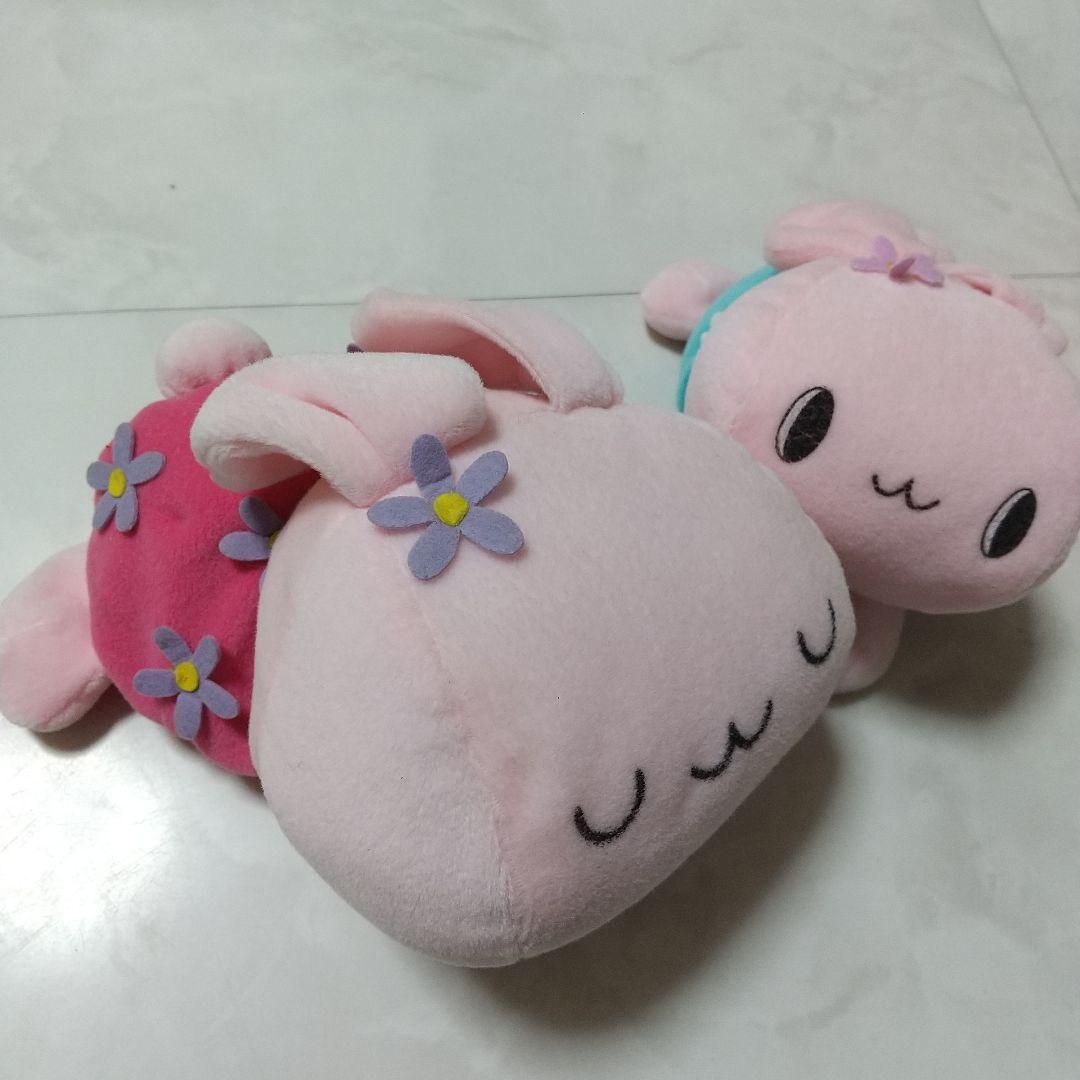 シナダ　うさぎ　ぬいぐるみ　花