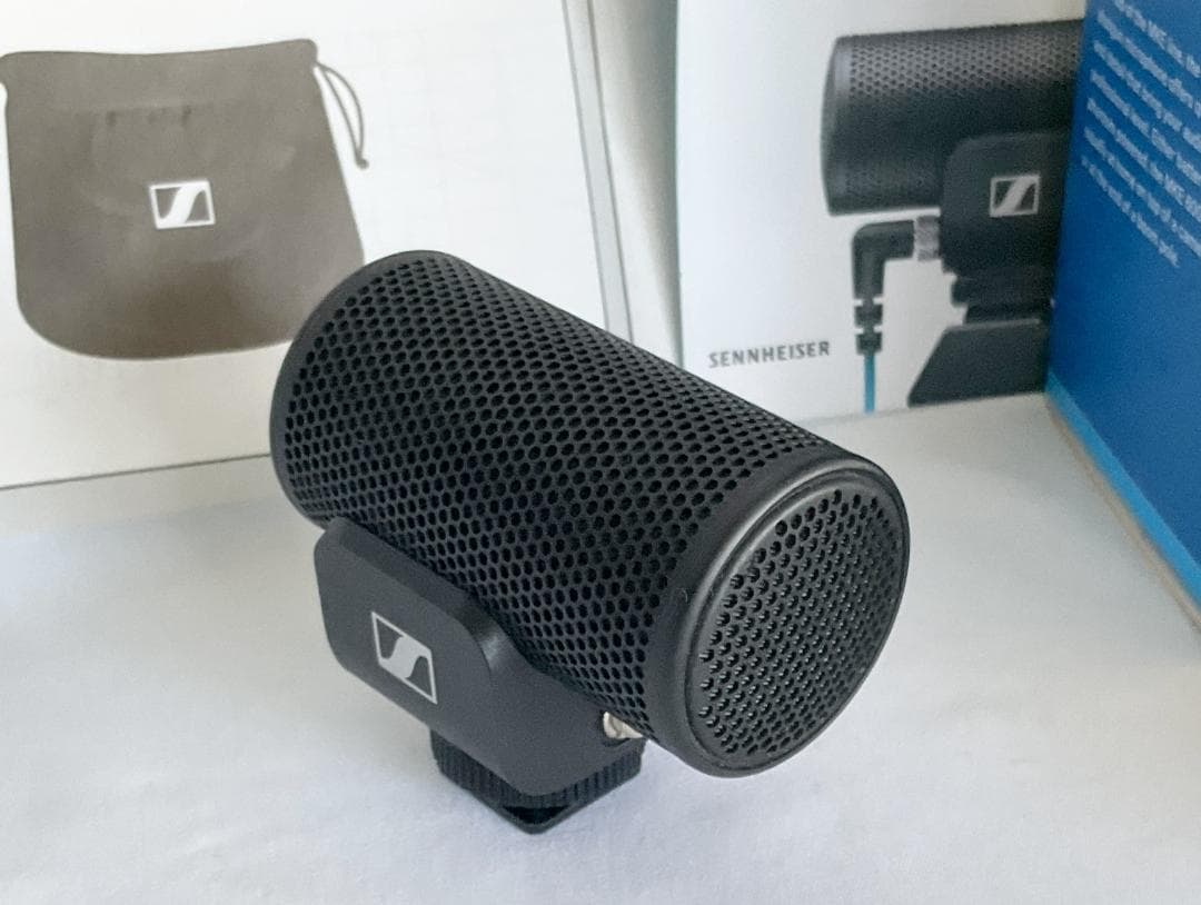 美品◆Sennheiser ゼンハイザー MKE 200◆指向性オンカメラマイク