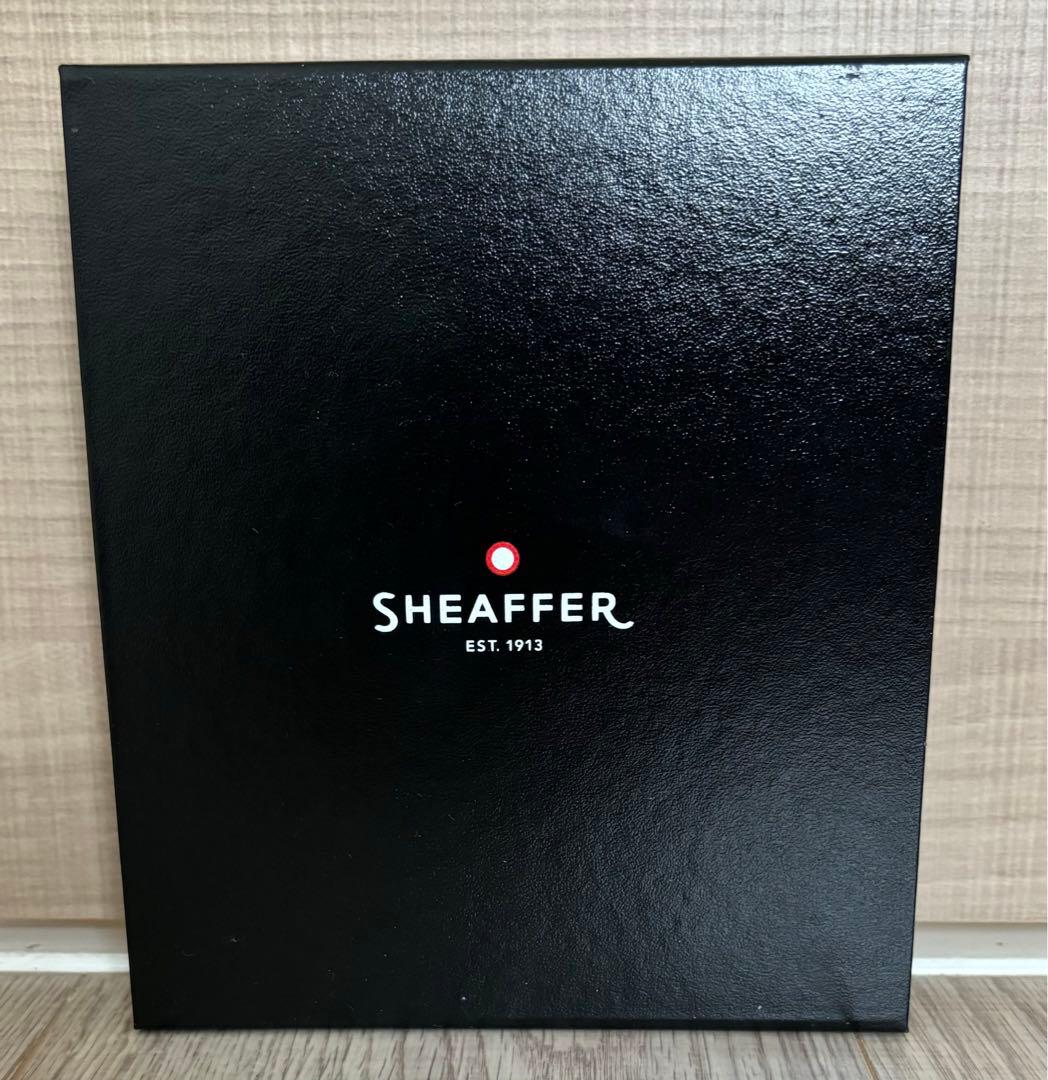 SHEAFFERボールペン（コーヒーブラウンGT BP）とメモ帳