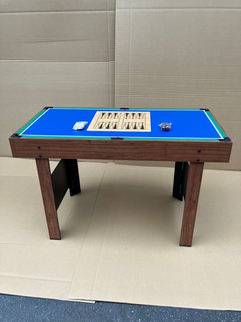 多目的ゲームテーブル、ホッケー、卓球台、ビリヤード台、チェス、バックギャモン
