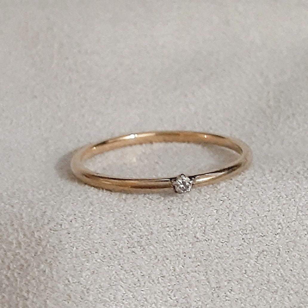 エテ ベーシック ダイヤモンド リング