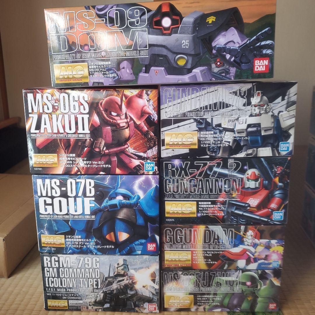 カナタ　①MG ガンプラセット　１４+１