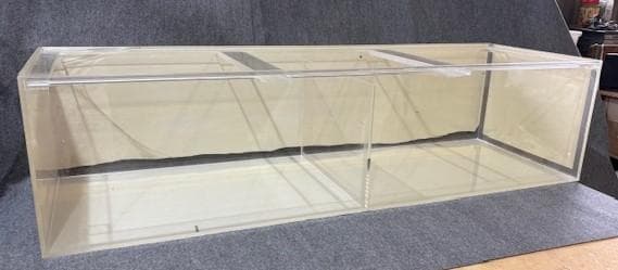 再再値下げしました（試作製品）アクリル水槽 二分割 1800×600×450