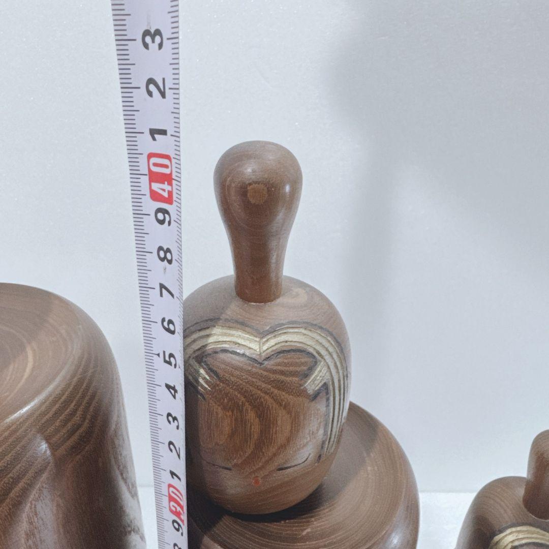 a*o様 文部大臣賞受賞作家 相田晴峰 こけし 虫の声 3体セット