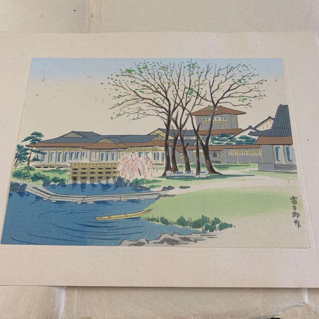 西本願寺絵師　徳力冨吉郎氏　三面