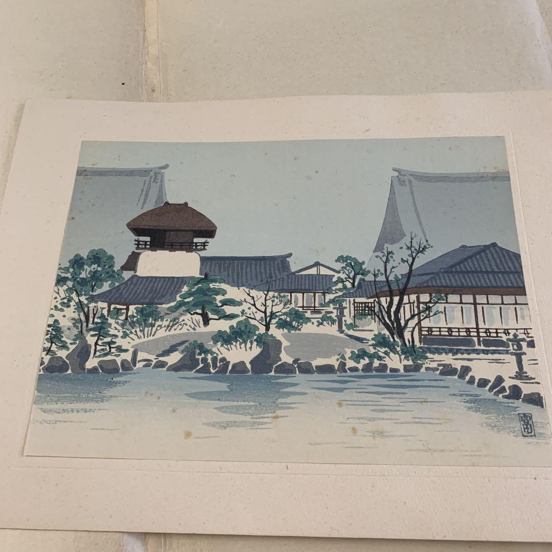 西本願寺絵師　徳力冨吉郎氏　三面