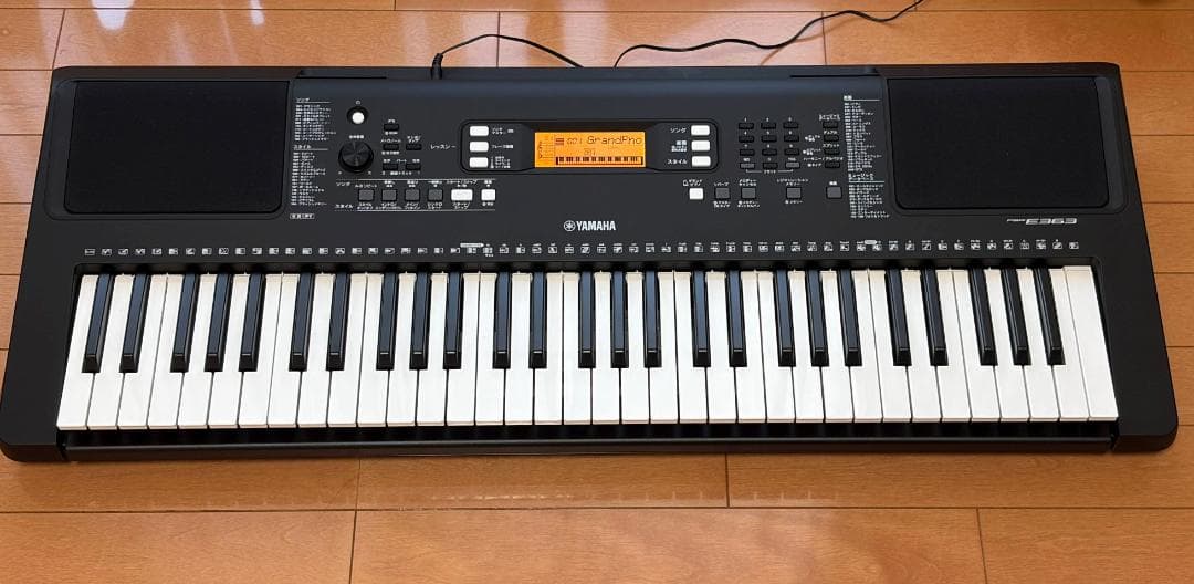 YAMAHA PSR-E363 ポータブルキーボード
