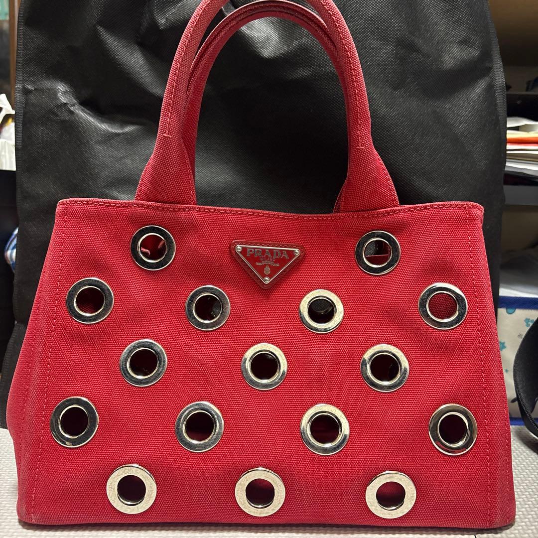 希少　プラダ　PRADA カナパ　トートバッグ　2way バッグ