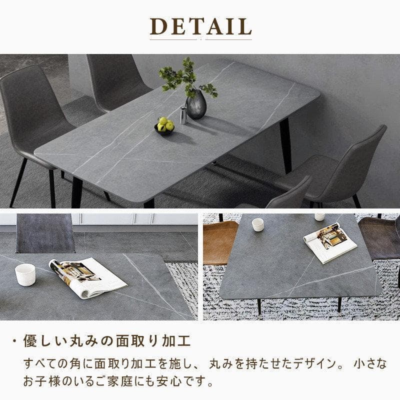 ゆりっこんす新品セラミックダイニングテーブル ホワイト160CM 高級感