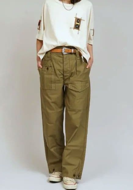 ナイジェルケーボン　ブリティッシュアーミーパンツ