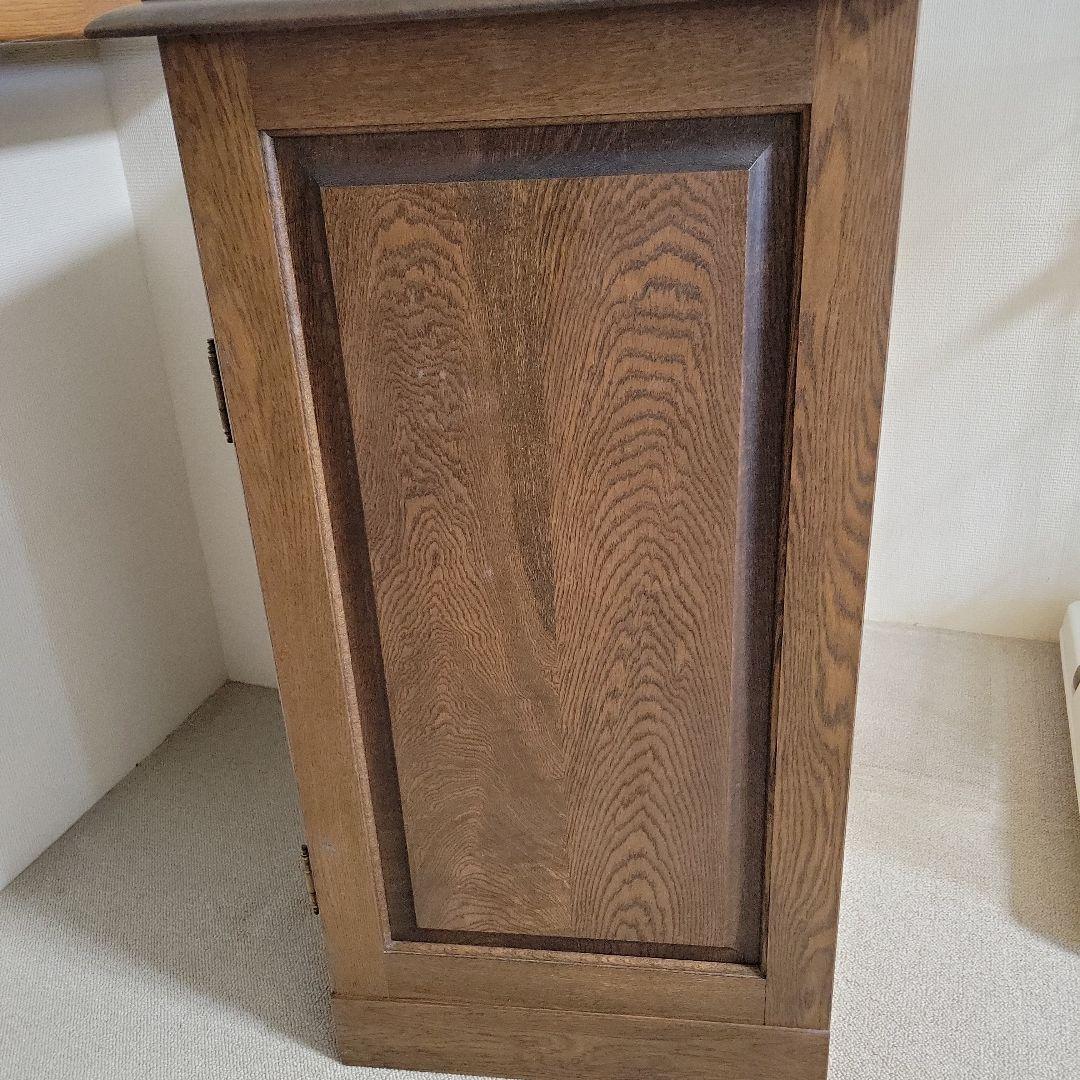 豊田たんす　オーク材　キャビネット　希少　無垢材