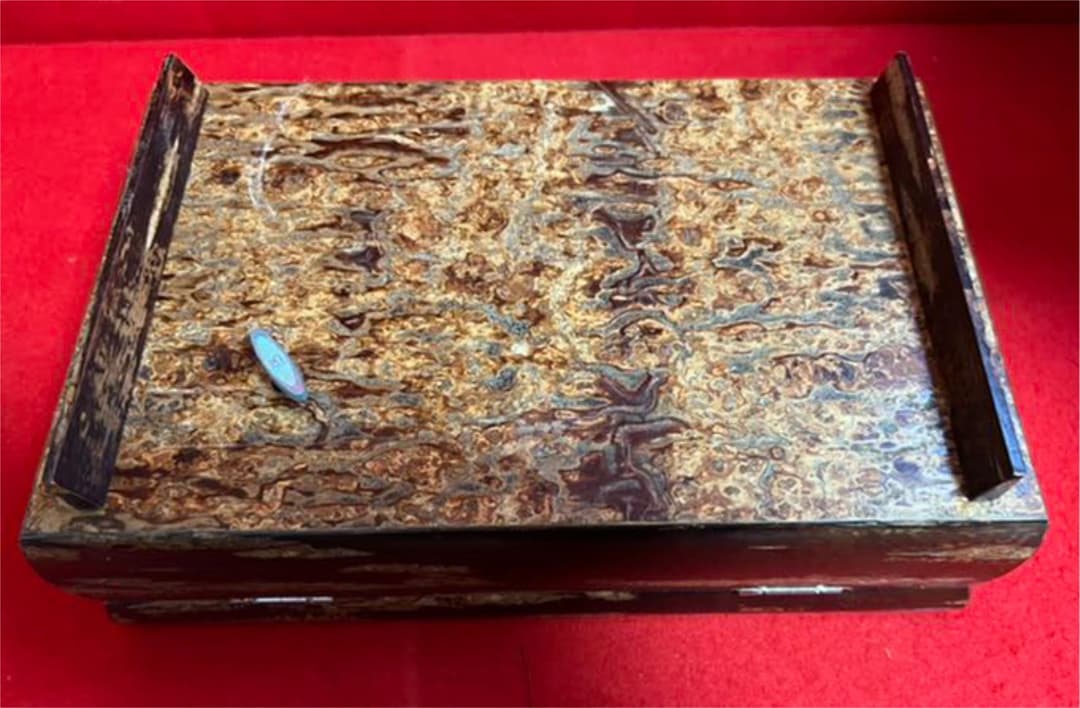 樺細工・オルゴール付・宝石箱・1点物