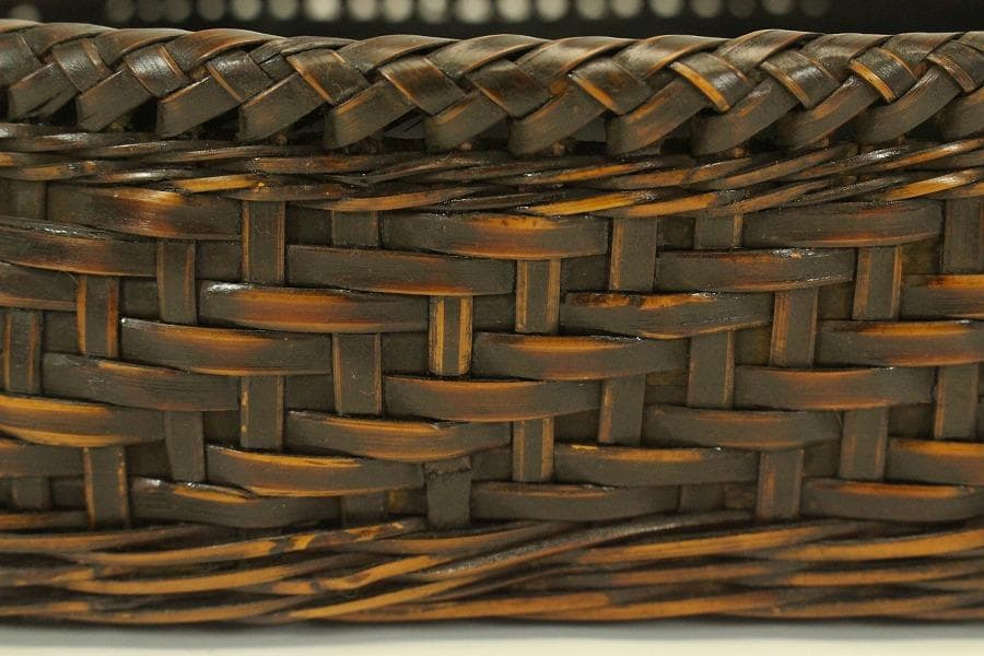 茶道具 竹網 時代 炭斗 炭 火箸 香合 釜環 揃い まとめて(A703)