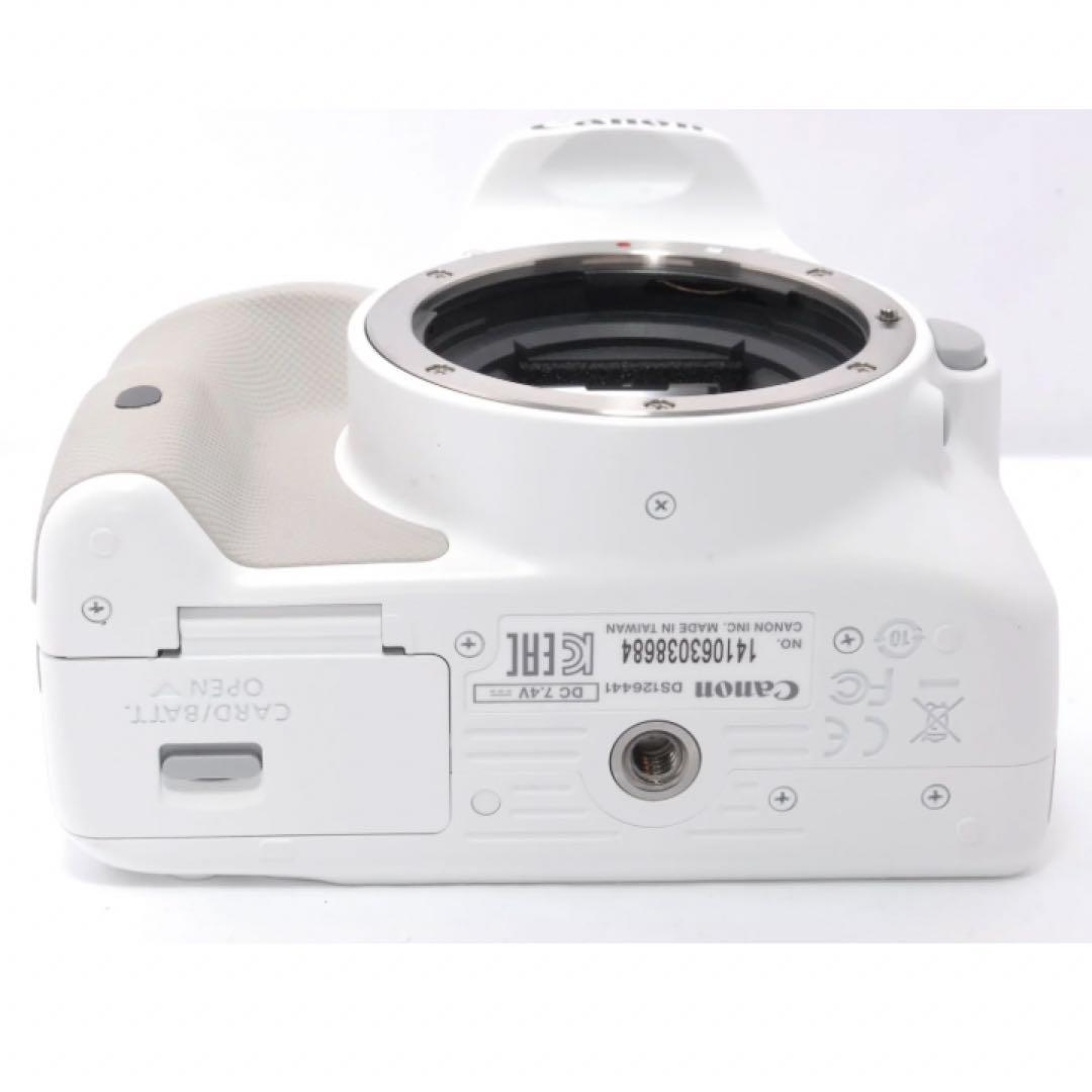 お子様の成長記録にも⭐️Canon kiss X7 ホワイト⭐️ショット数少