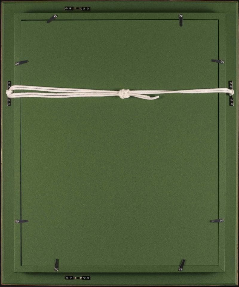 藤田嗣治　油彩　肉筆『モナリザ』表と裏サイン　田村孝之助鑑定　F6　額　b517