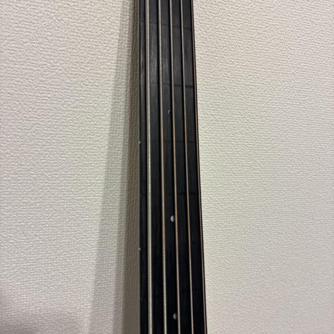 魔改造済み　五弦フレットレススタインバーガーベース