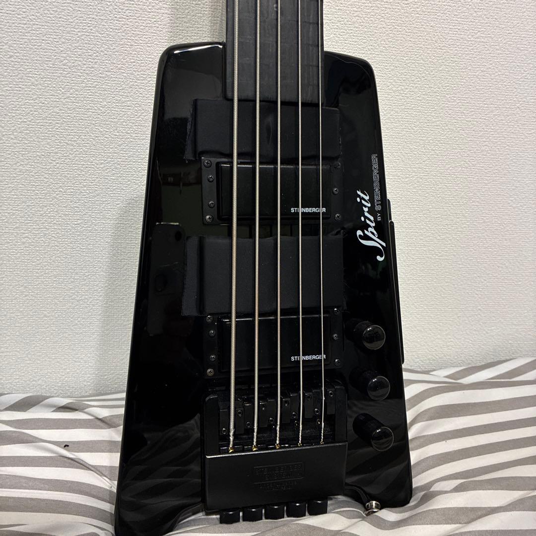 魔改造済み　五弦フレットレススタインバーガーベース