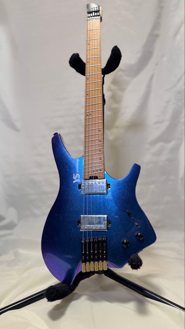 【ネック必見】ヘッドレスギター・マジョーラカラー・ファンフレット24F